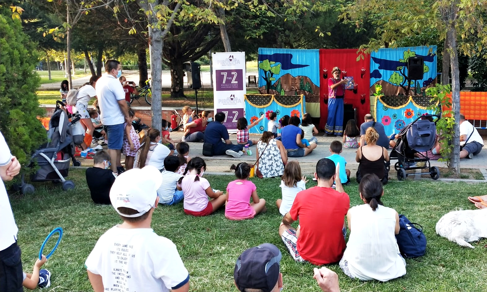 Actividades infantiles en los parques de Hortaleza