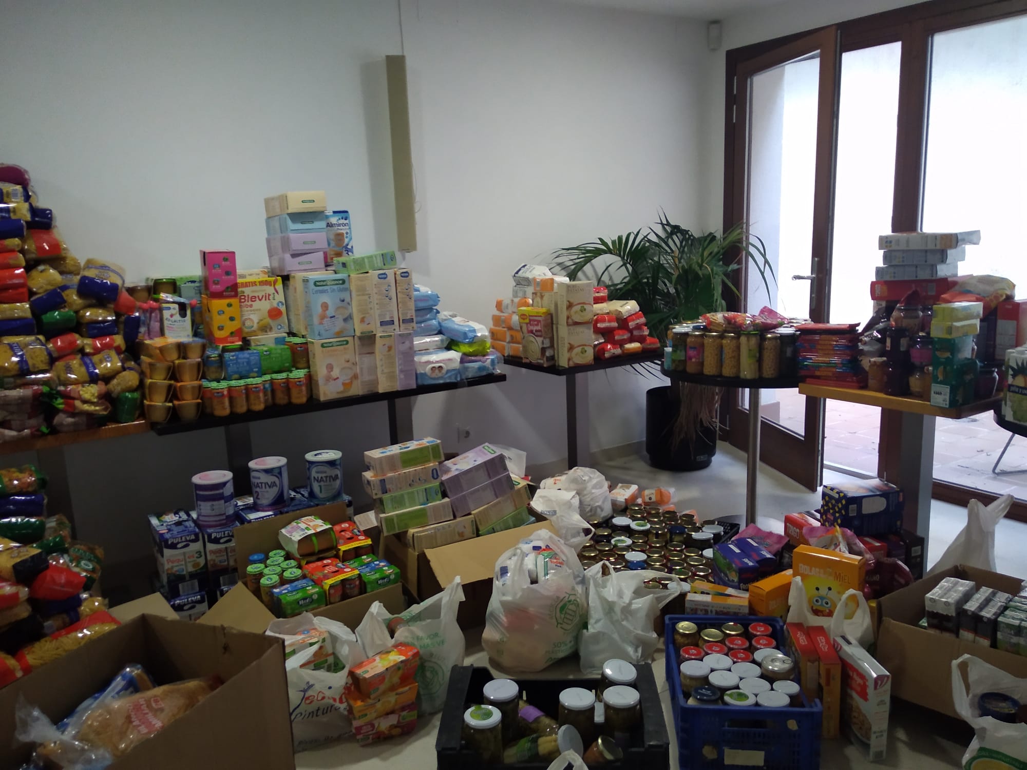 recogida solidaria de alimentos