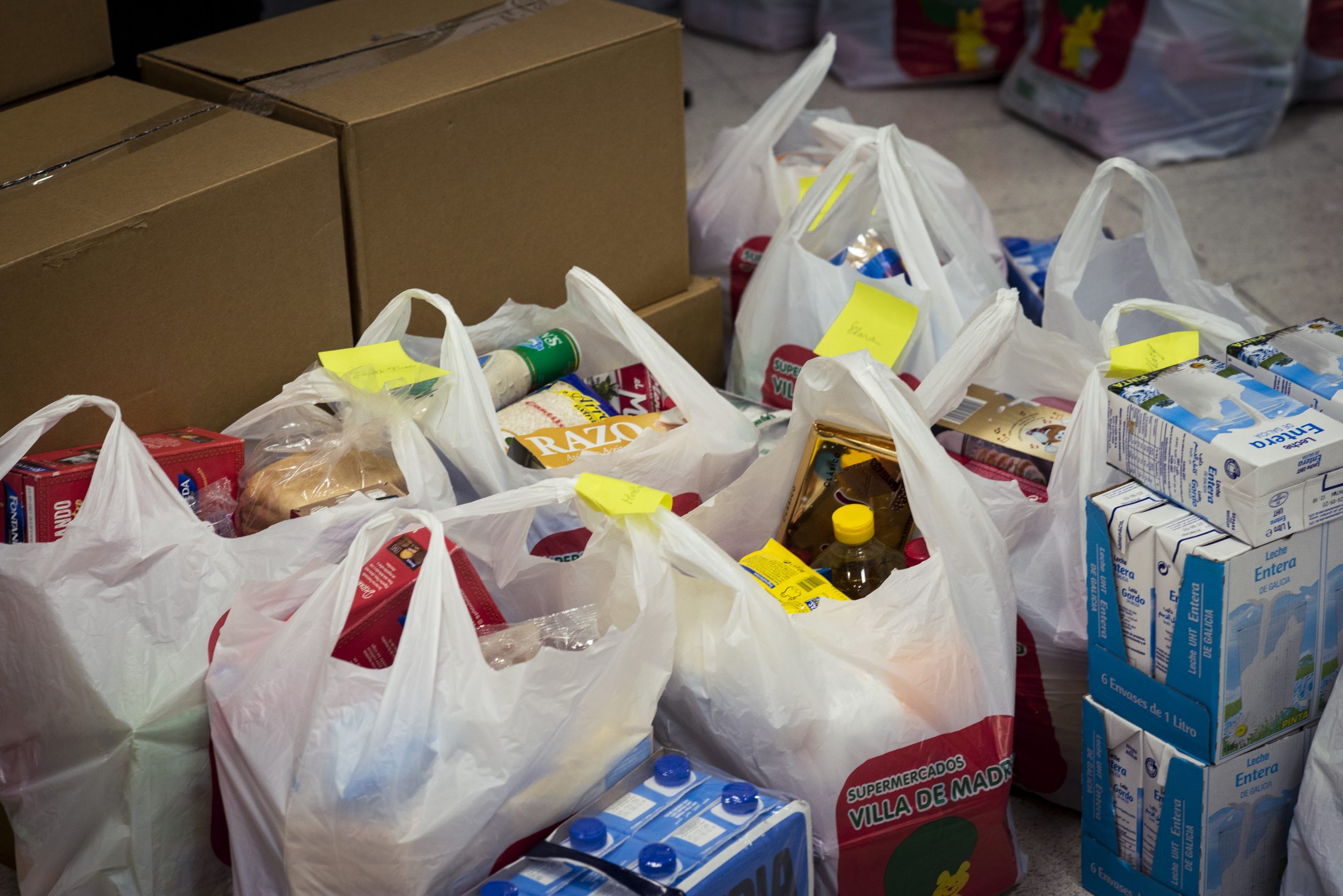 recogida de alimentos