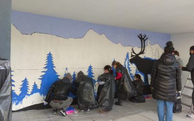 Taller de Arte Urbano en la UVA de Hortaleza