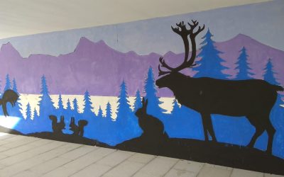 Taller de Arte Urbano en la UVA de Hortaleza: sesión práctica I