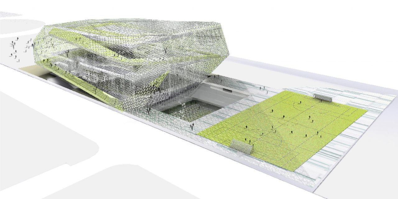 Parque Plegado: un polideportivo único