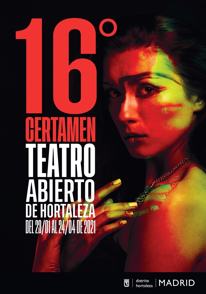 Cartel XVI Certamen Teatro Abierto de Hortaleza