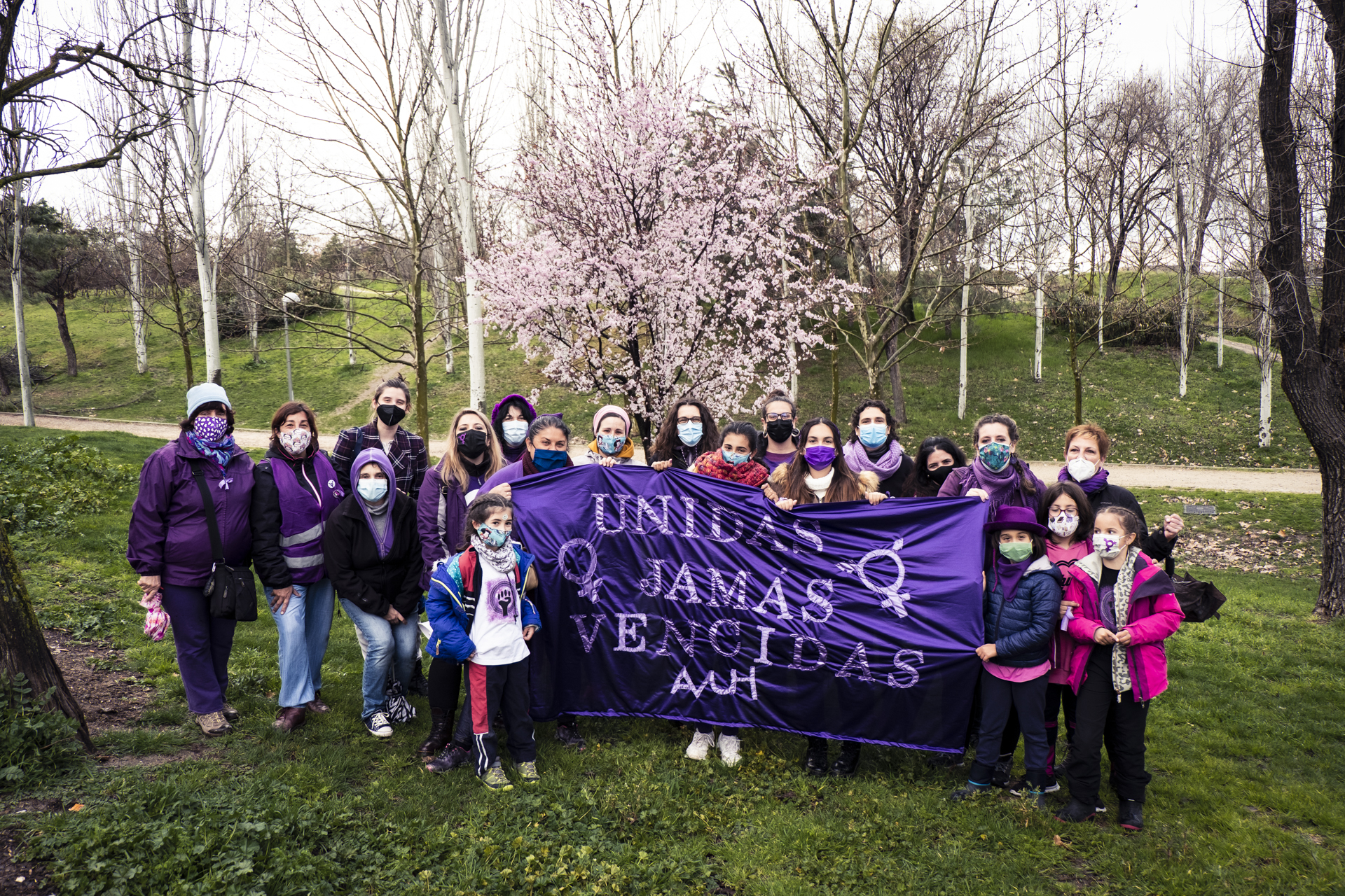 Acto de denuncia contra el terrorismo machista