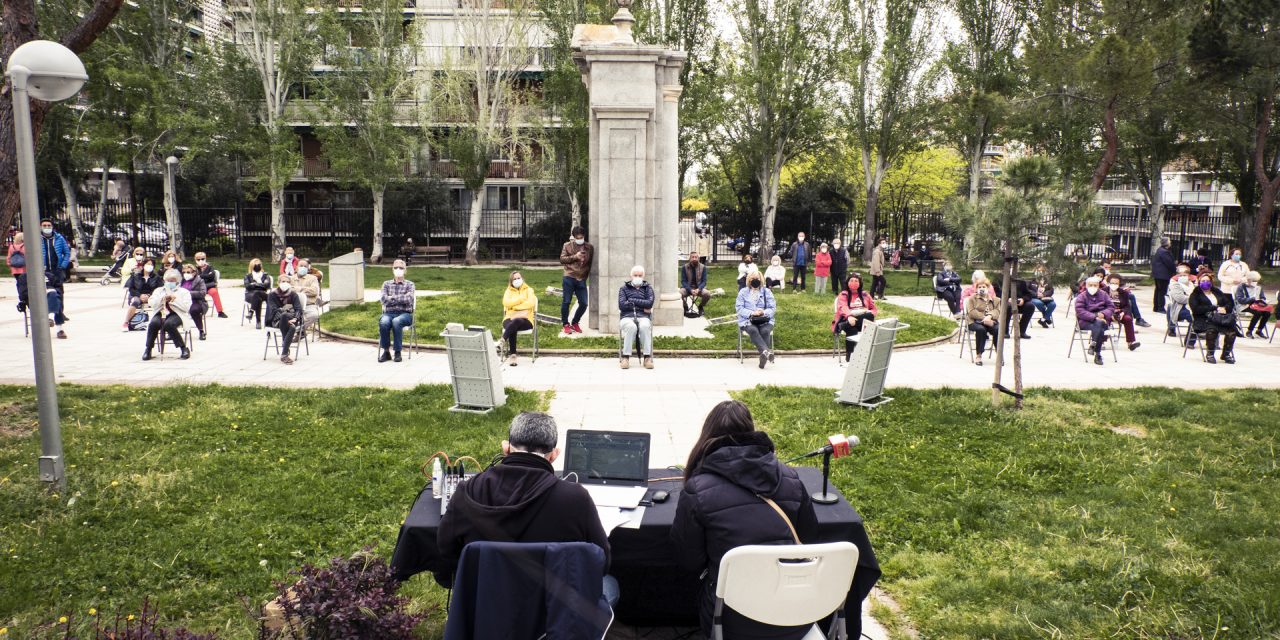 El Día del Libro en Hortaleza y Juan Carlos Aragoneses