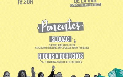 Charla-debate «La precarización del trabajo» en el Espacio Asociativo UVA de Hortaleza