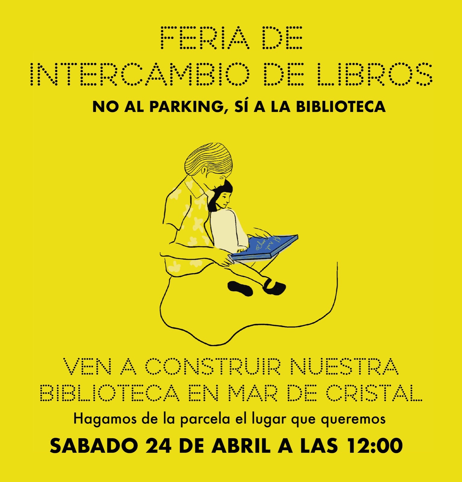 Feria de mercadillo de libros