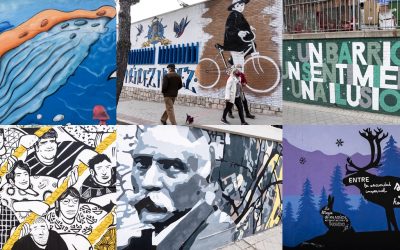 Una ruta a través de los murales de Hortaleza