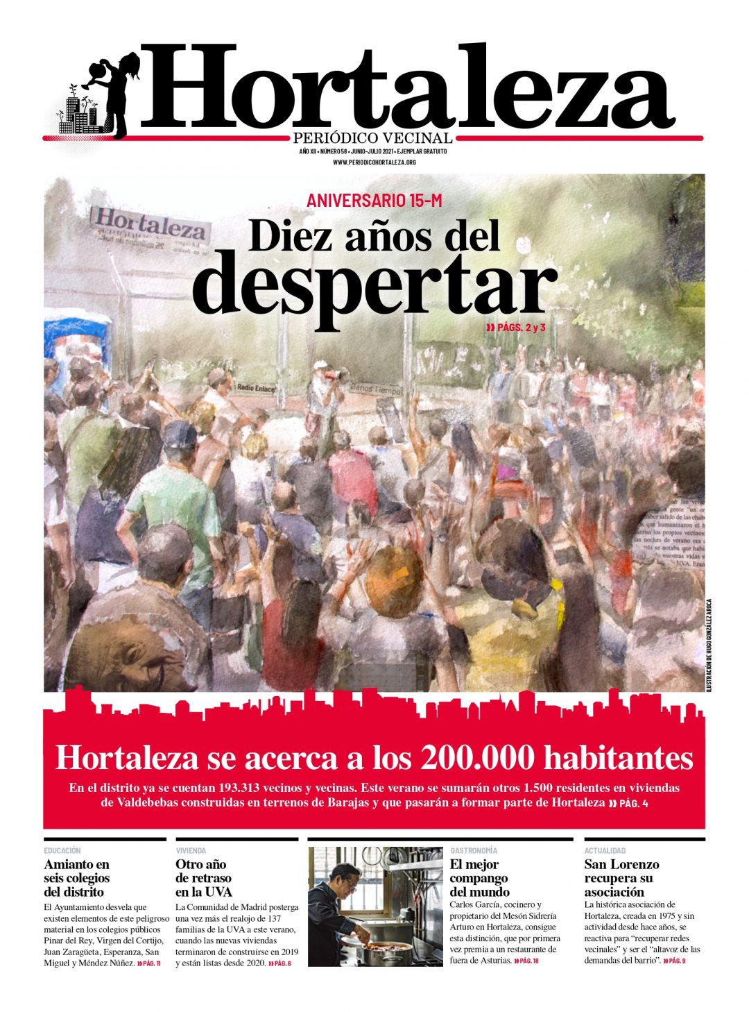 Número 58 de Hortaleza Periódico Vecinal