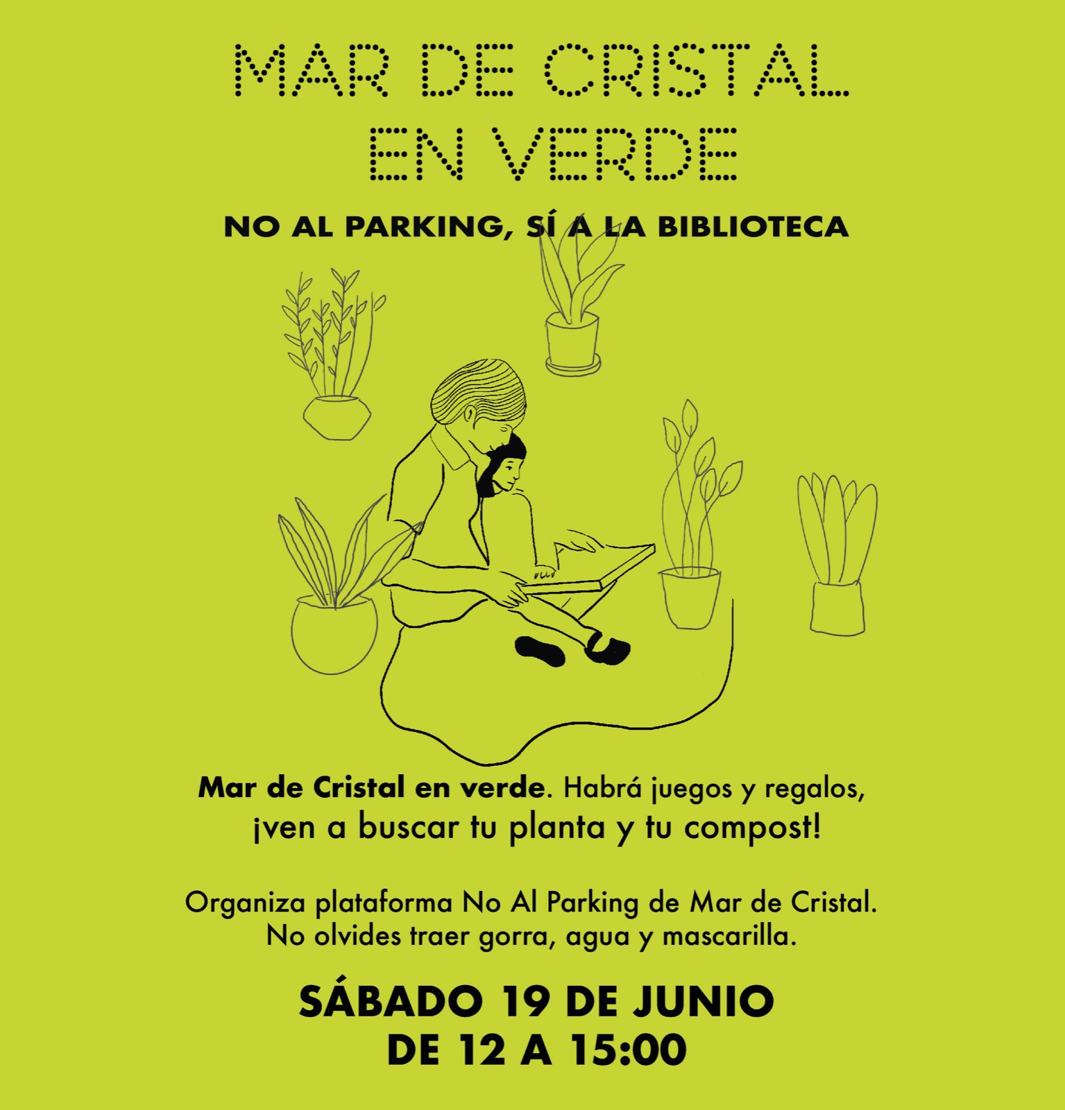 Mar de Cristal en verde
