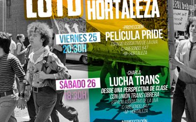 Jornadas LGTB en Hortaleza