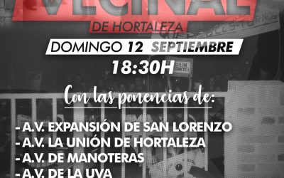 Mesa redonda: ‘La lucha del tejido vecinal de Hortaleza’