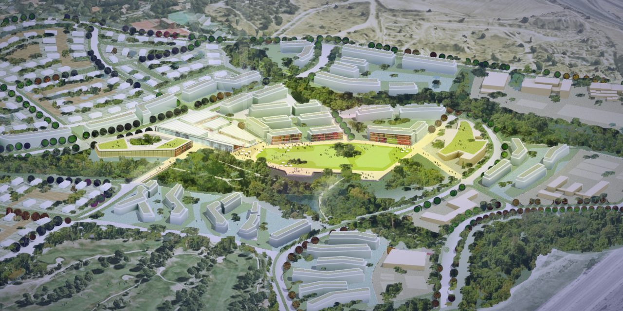 Una urbanización en el último rincón rústico del distrito