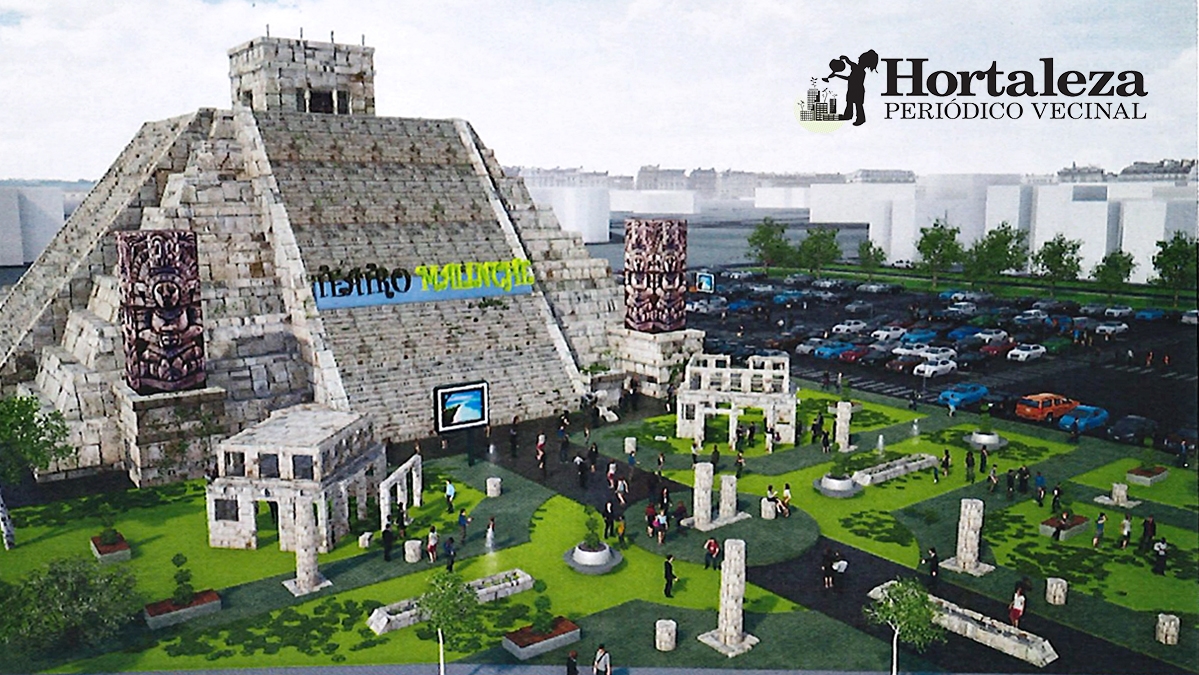 Piramide azteca Hortaleza Periodico Vecinal 3