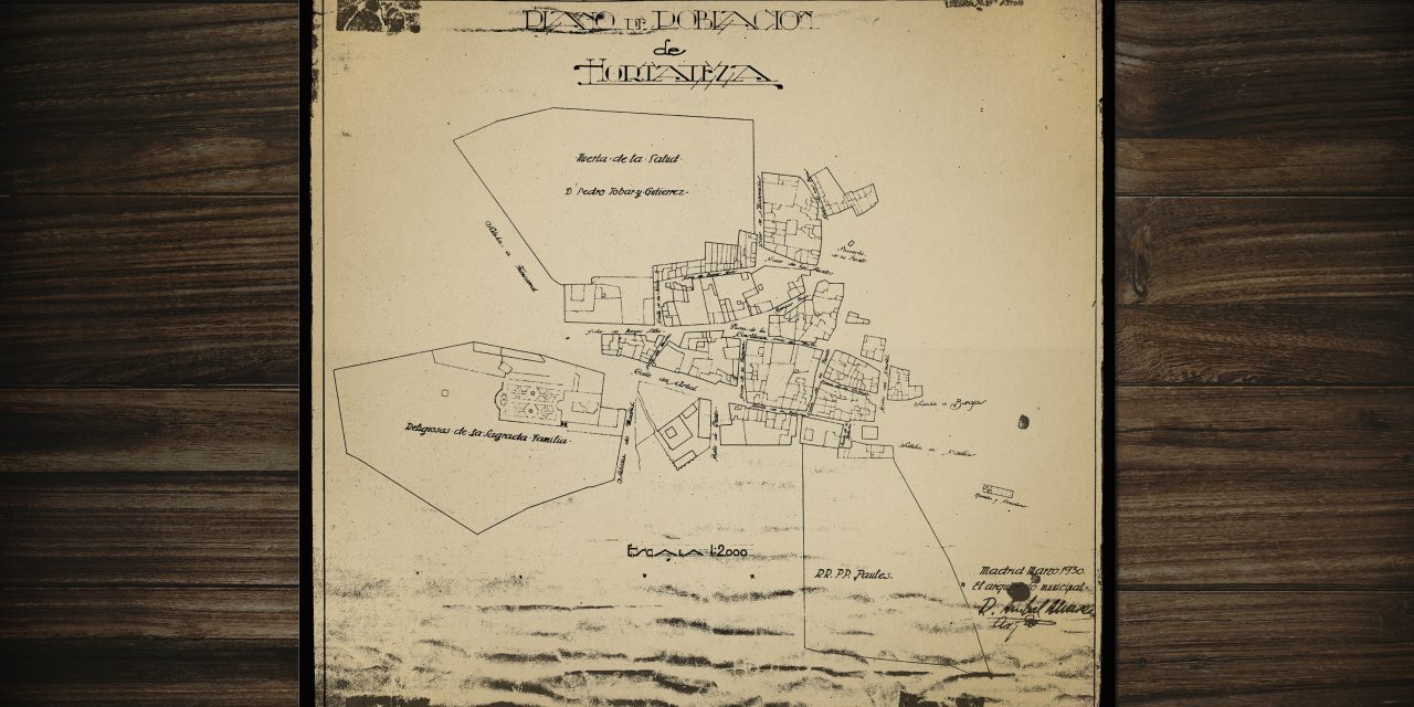 Recuperado un plano de Hortaleza de 1930