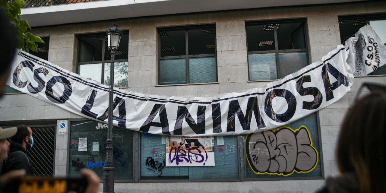 Nace La Animosa, el primer centro social okupado de Hortaleza