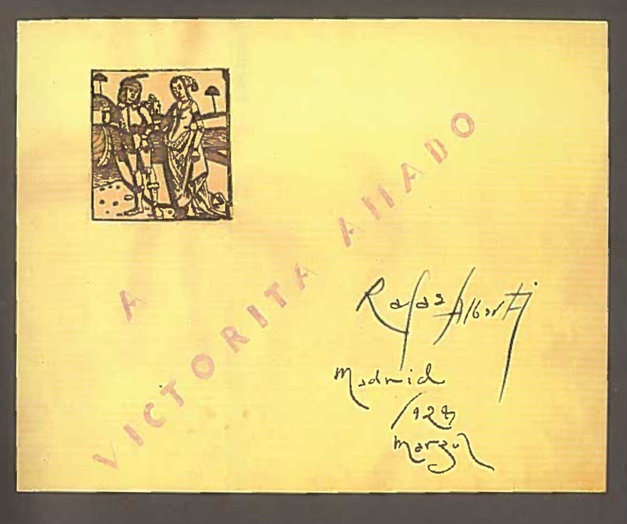 Carta a Victoria Amado