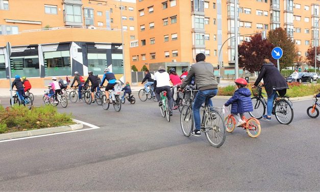 Sanchinarro sigue reivindicando el uso de la bicicleta