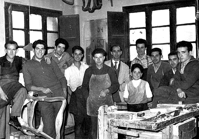 Taller de ebanisteria pueblo Hortaleza