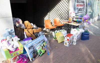 Recogida solidaria de juguetes en el CSO La Animosa