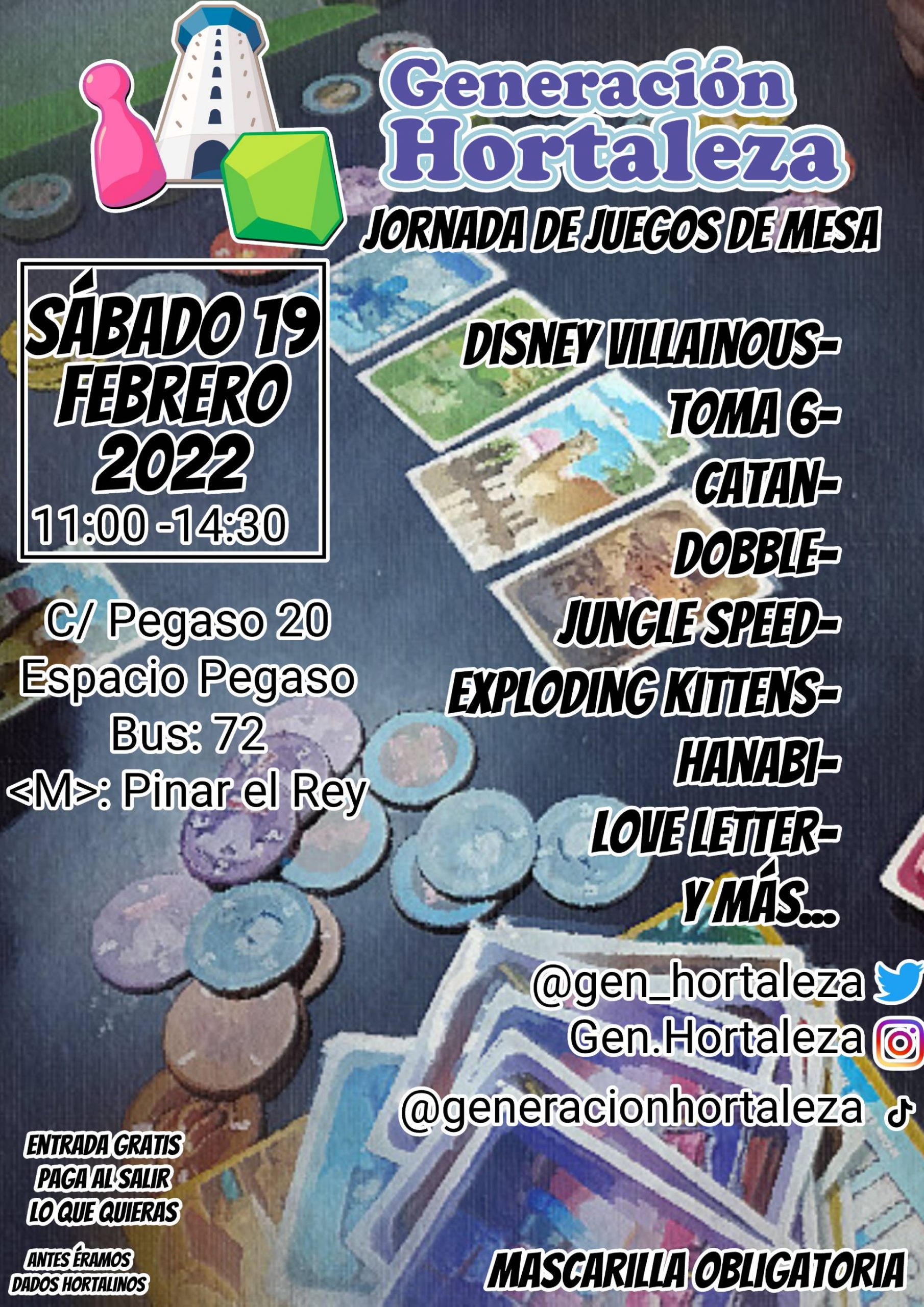 Jornada de juegos de mesa