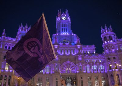 Manifestación por el 8M feminismos autónomos