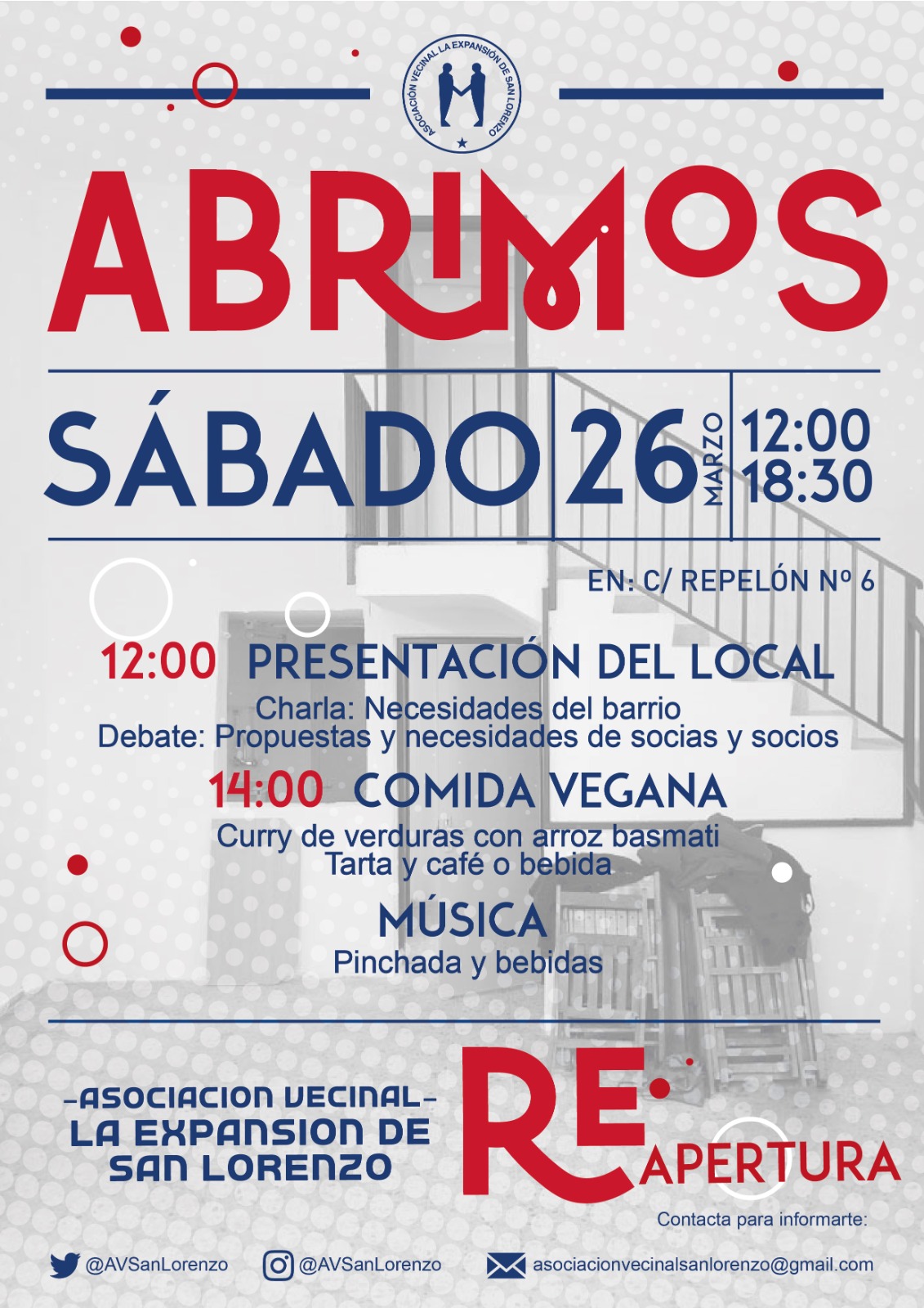 Reapertura de la asociación