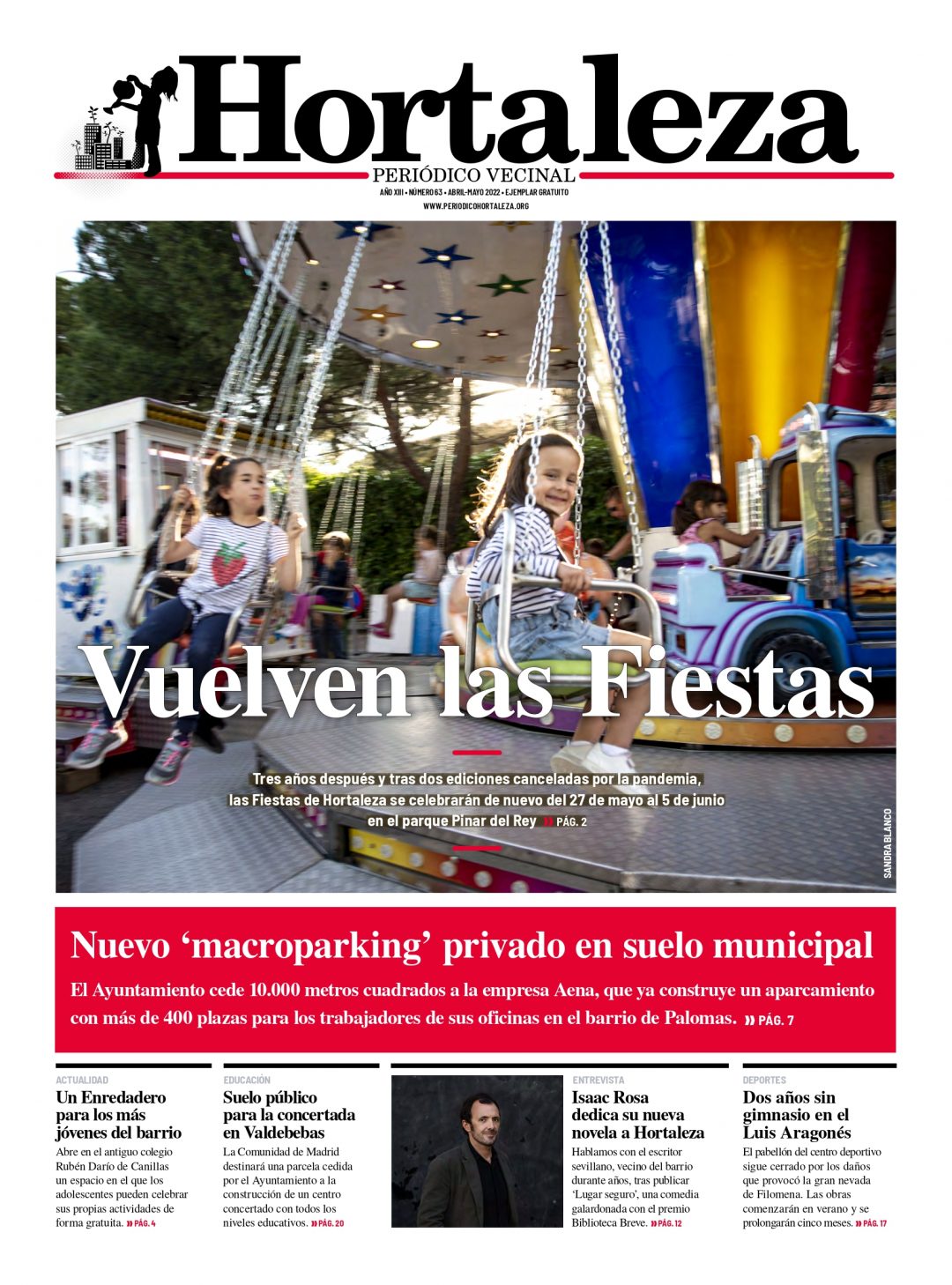 Número 63 de Hortaleza Periódico Vecinal