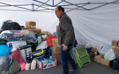 De Hortaleza a Polonia para traer a refugiados en coche