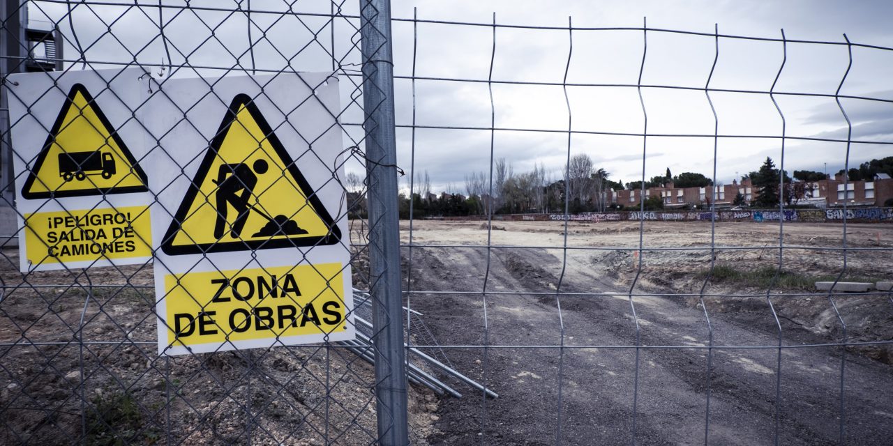 Aena construye un macroparking en una parcela municipal de Hortaleza