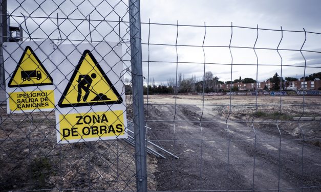 Aena construye un macroparking en una parcela municipal de Hortaleza