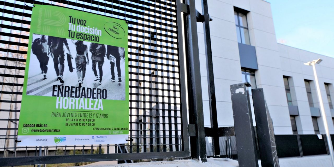 El Enredadero de Hortaleza, un espacio de ocio saludable