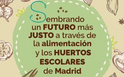 Jornadas «Sembrando un futuro más justo a través de la alimentación» en el Huerto Comunitario de Manoteras