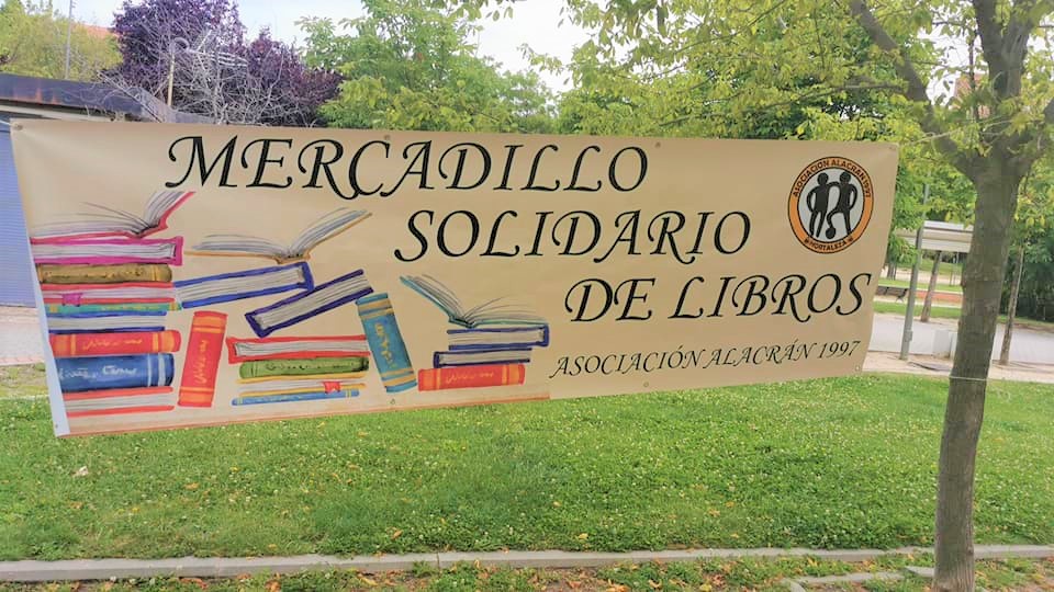 Mercadillo Solidario de Libros de Alacrán