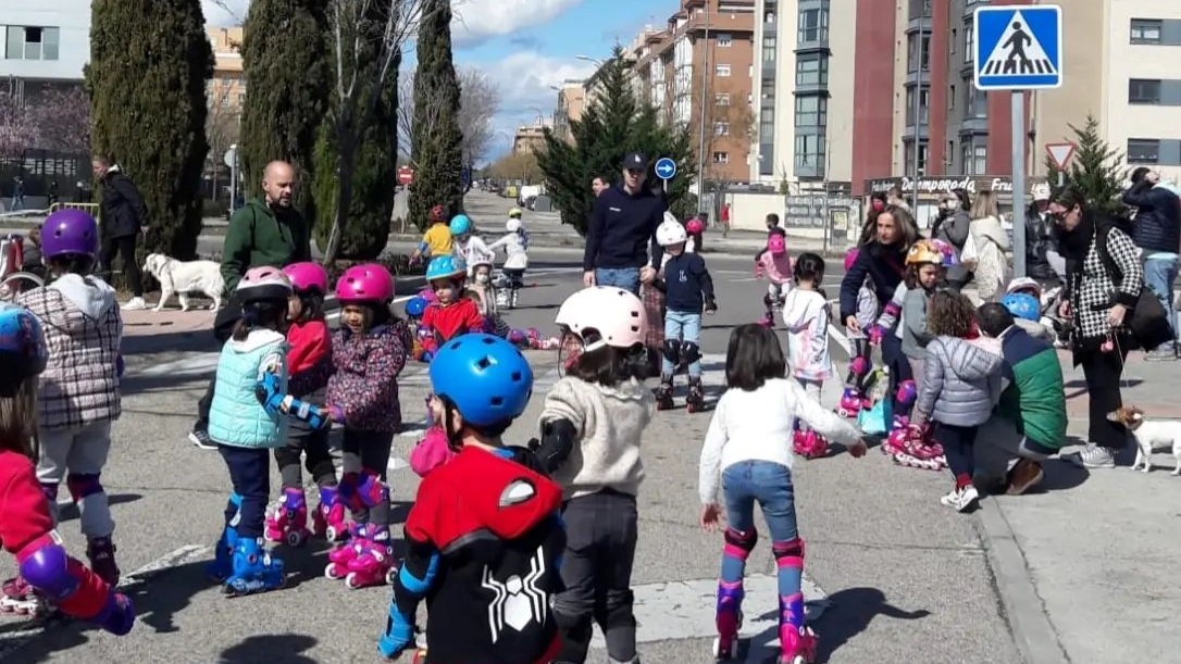 Domingo sobre ruedas en Sanchinarro