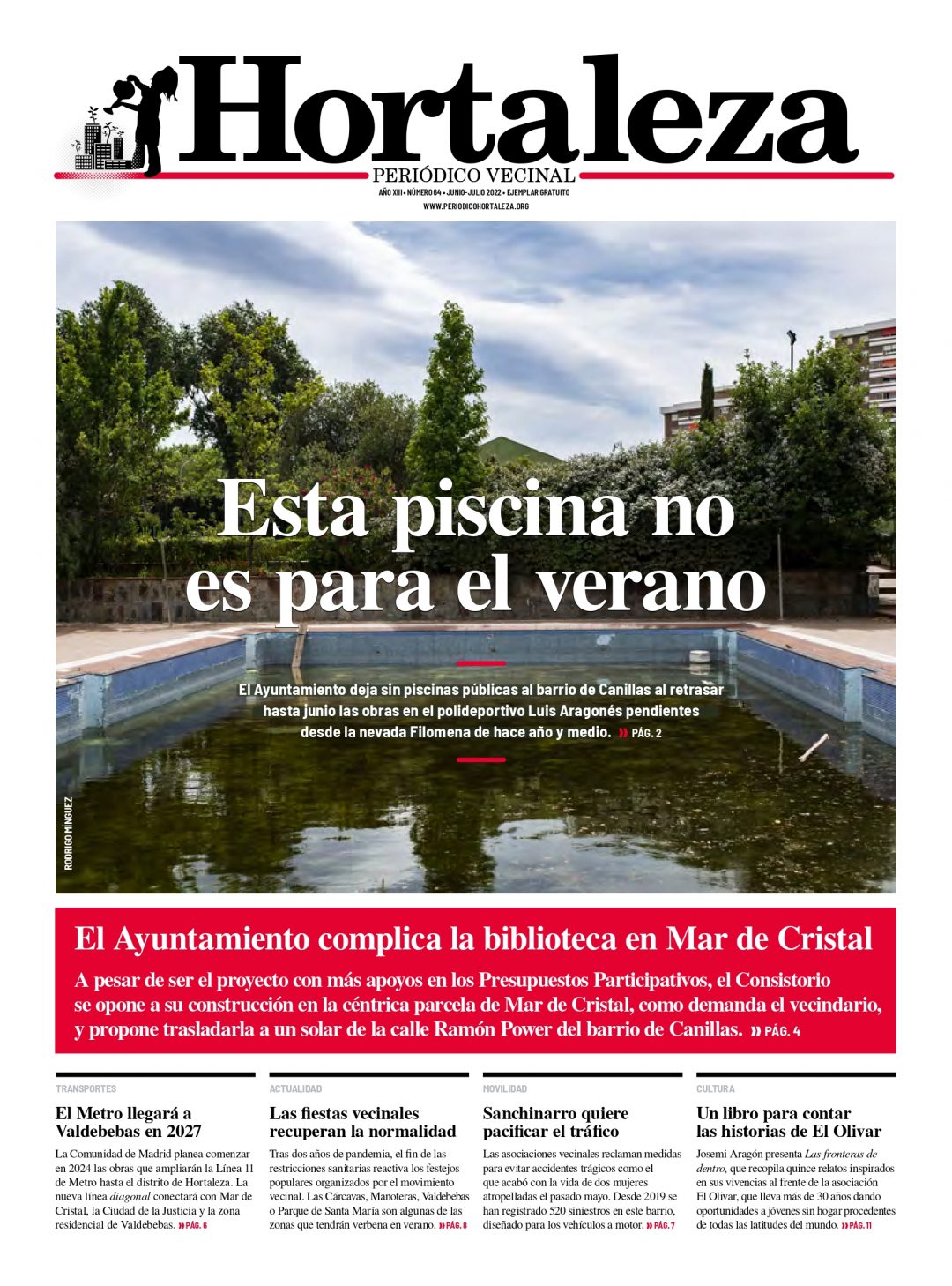 Número 64 de Hortaleza Periódico Vecinal
