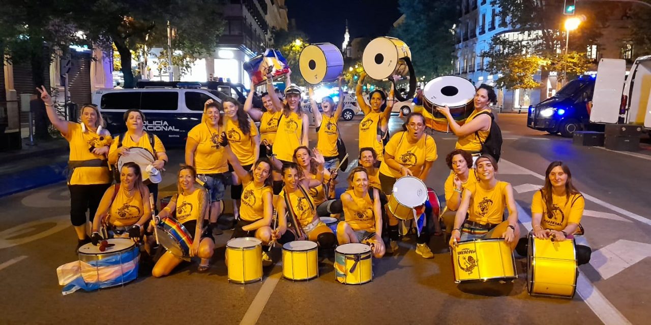 Escuela de batucada Marakanai, feminismo y música van de la mano