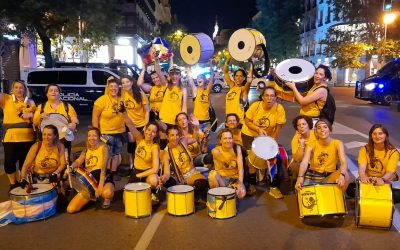 Escuela de batucada Marakanai, feminismo y música van de la mano