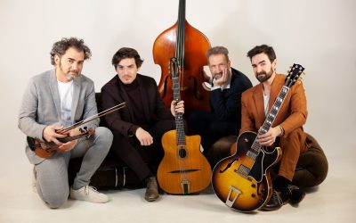 Sesión vermú y concierto de Menil en los Jardines Josefa Arquero