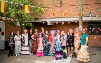 Actuación del coro de la Hermandad de Nuestra Señora del Rocío de Hortaleza