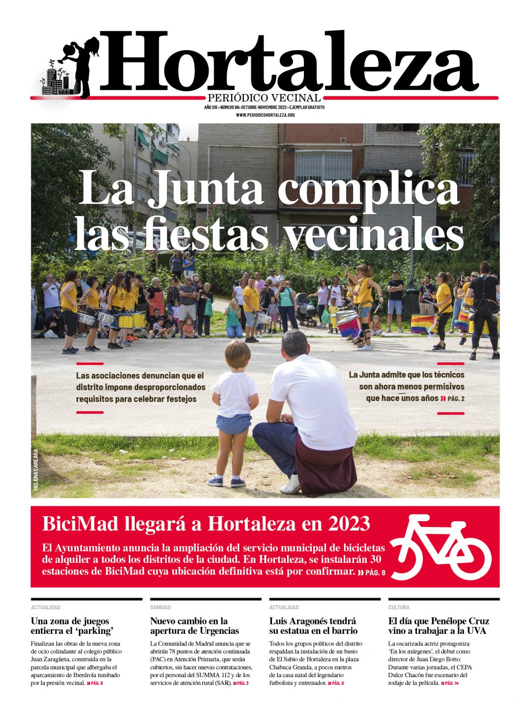 Número 66 de Hortaleza Periódico Vecinal