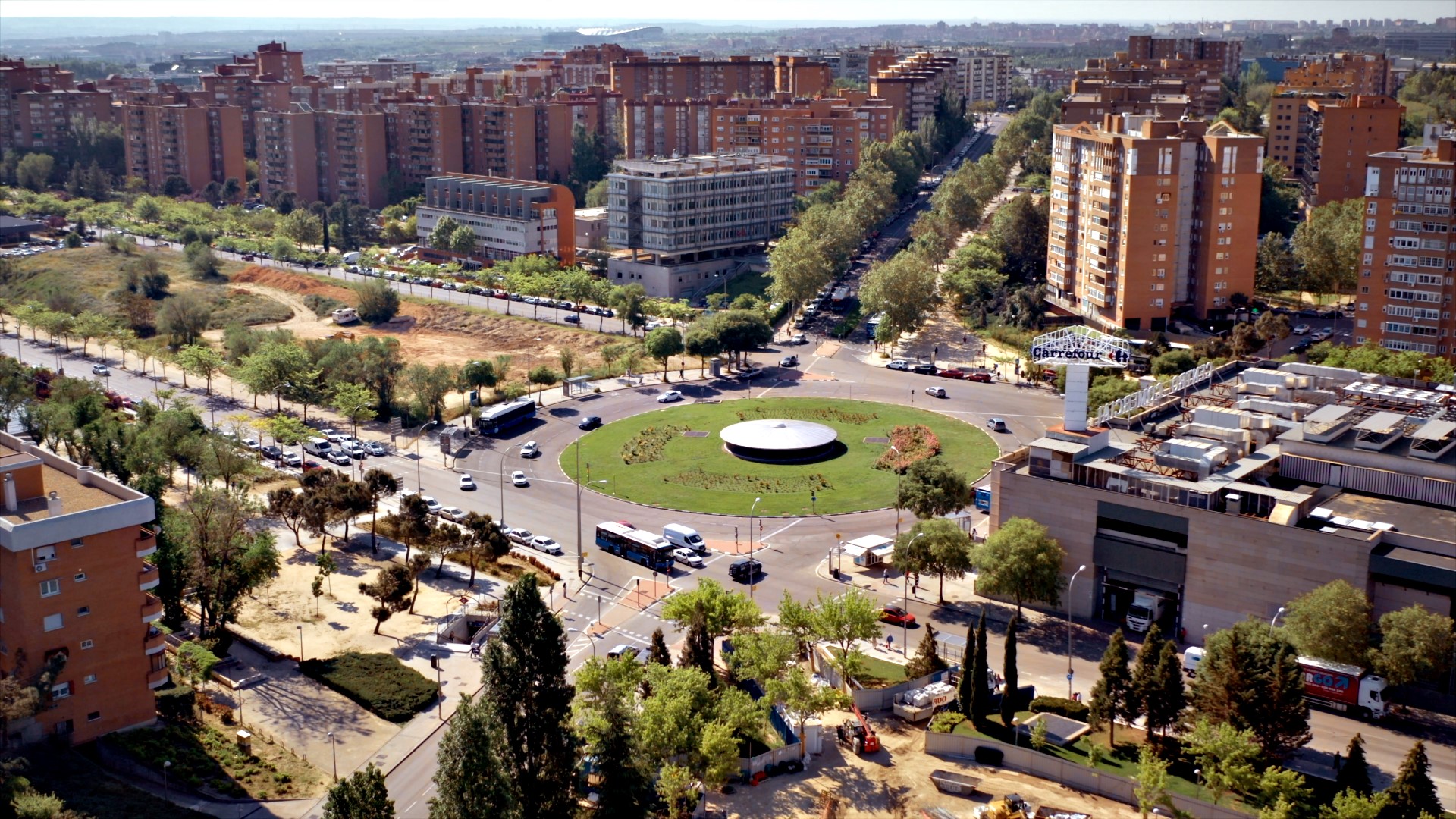 Hortaleza desde el aire