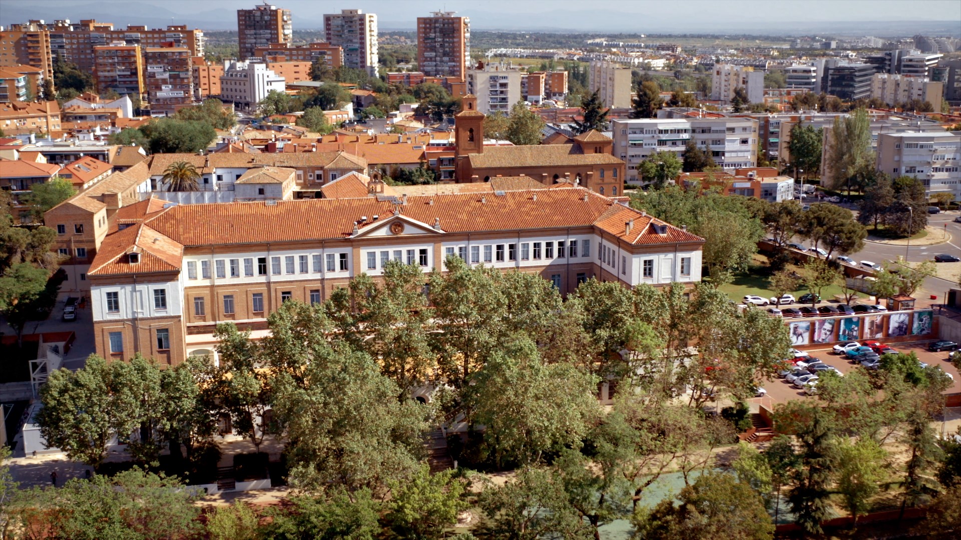 Hortaleza desde el aire