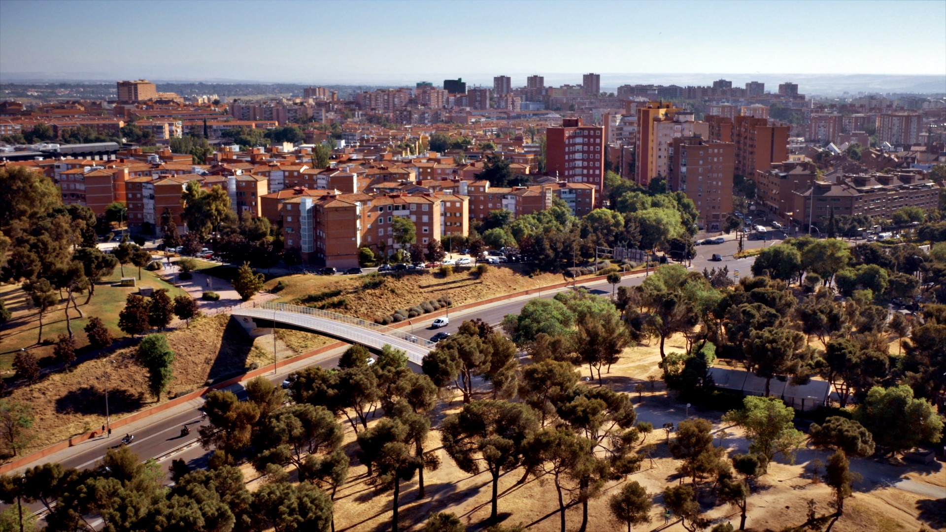 Hortaleza desde el aire