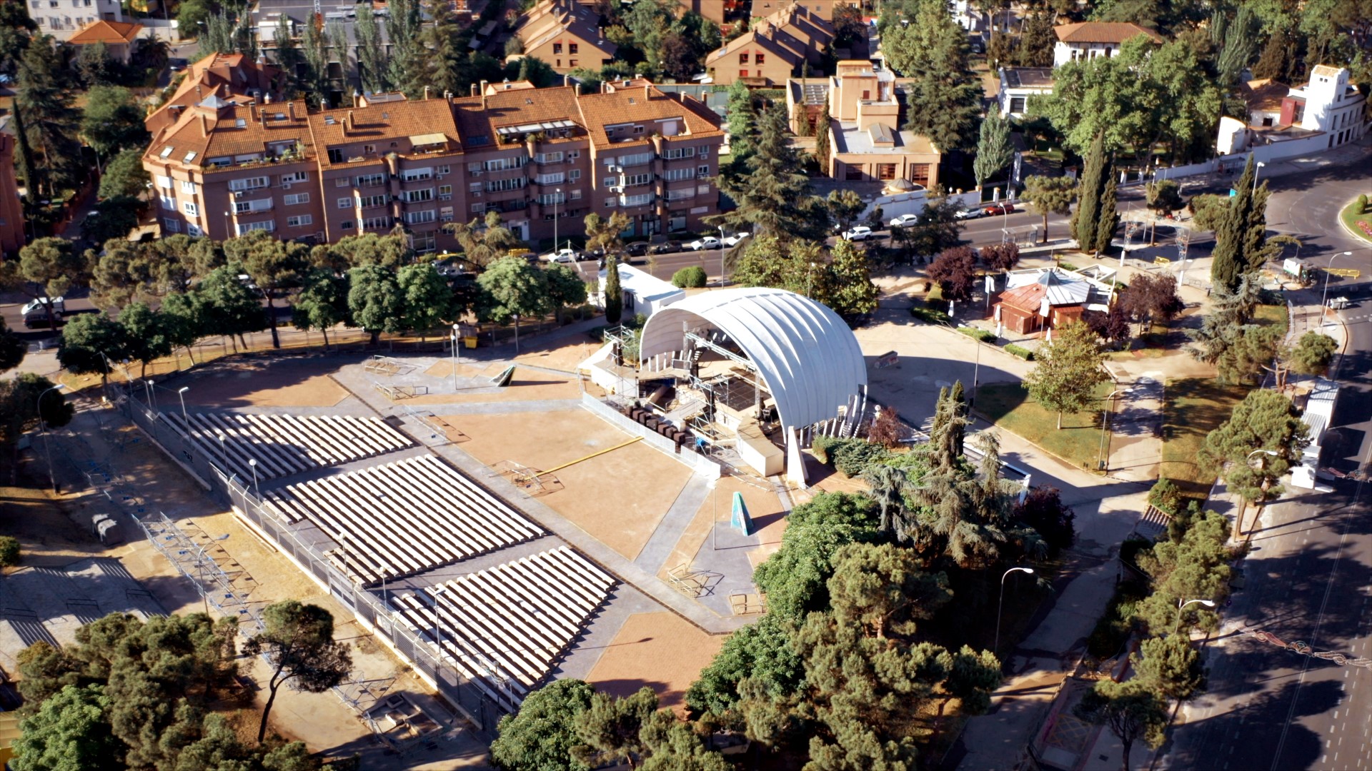 Hortaleza desde el aire