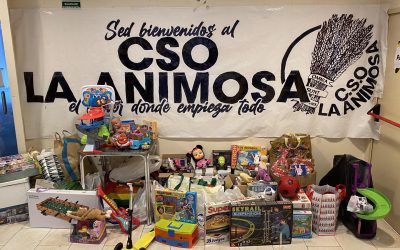 Reparto de juguetes en La Animosa