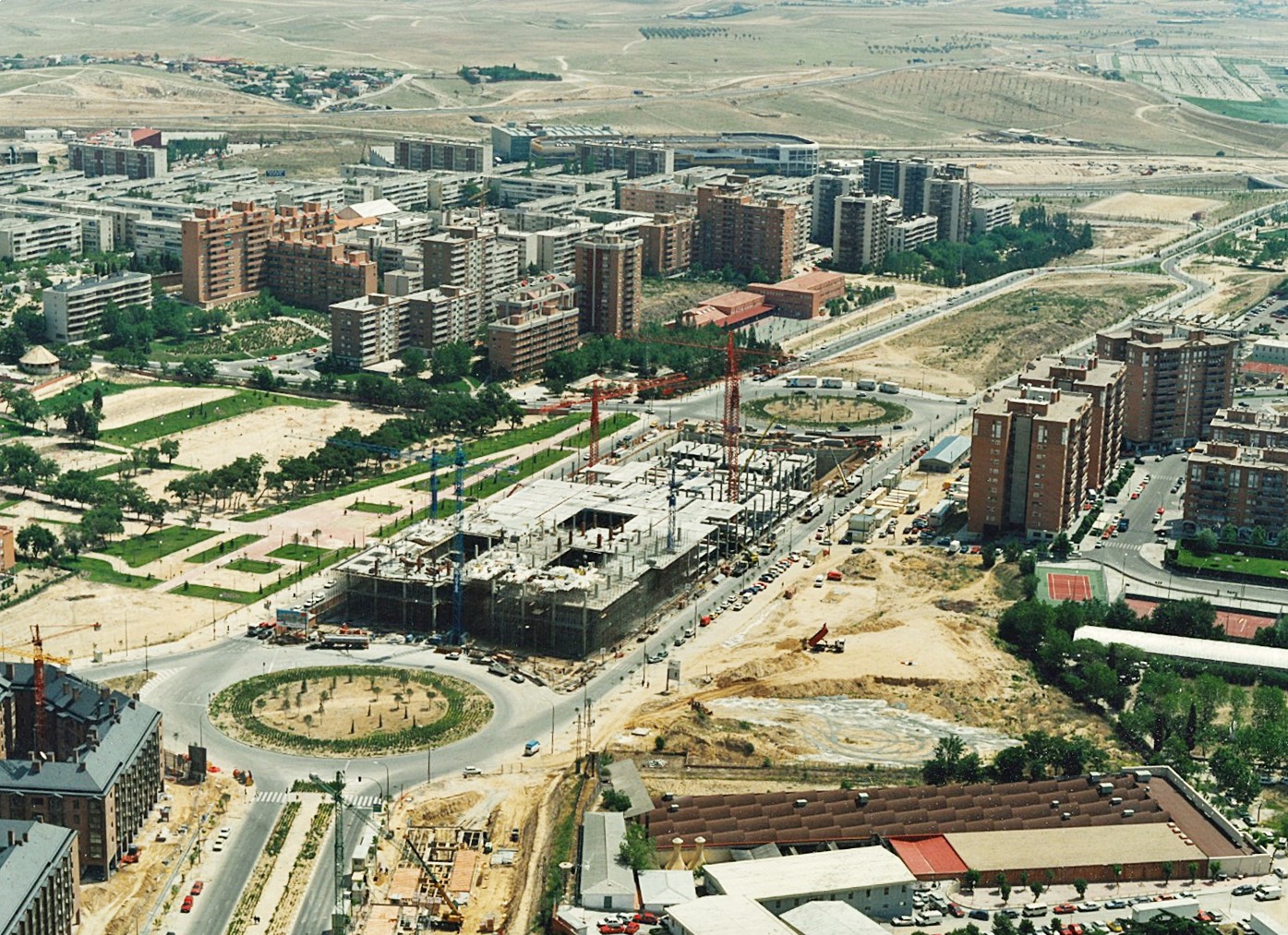 Construccion Gran Via de Hortaleza 2