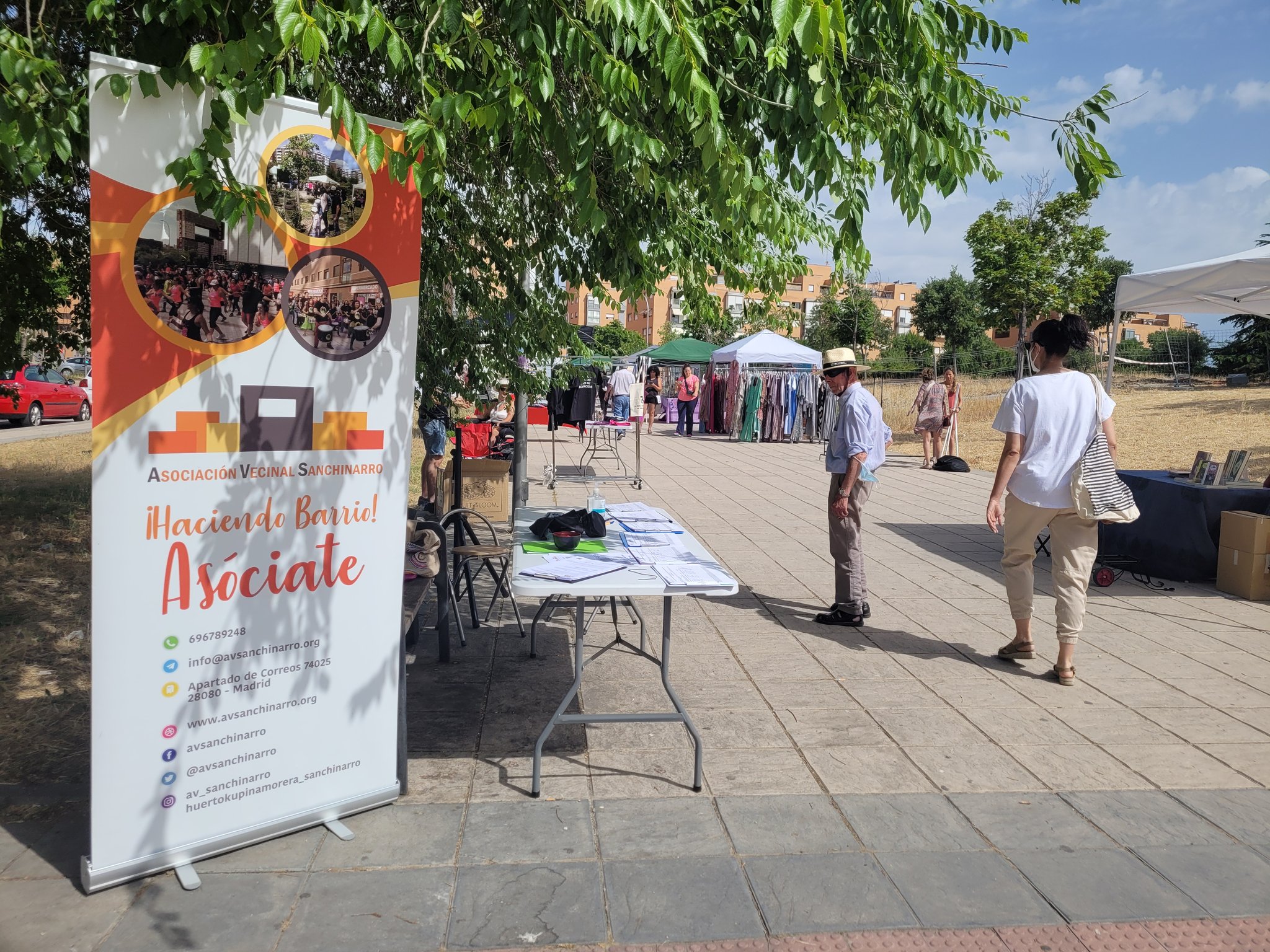 mercadillo vecinal navideño