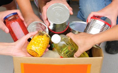 Campaña de donación de alimentos en el Spartac de Manoteras