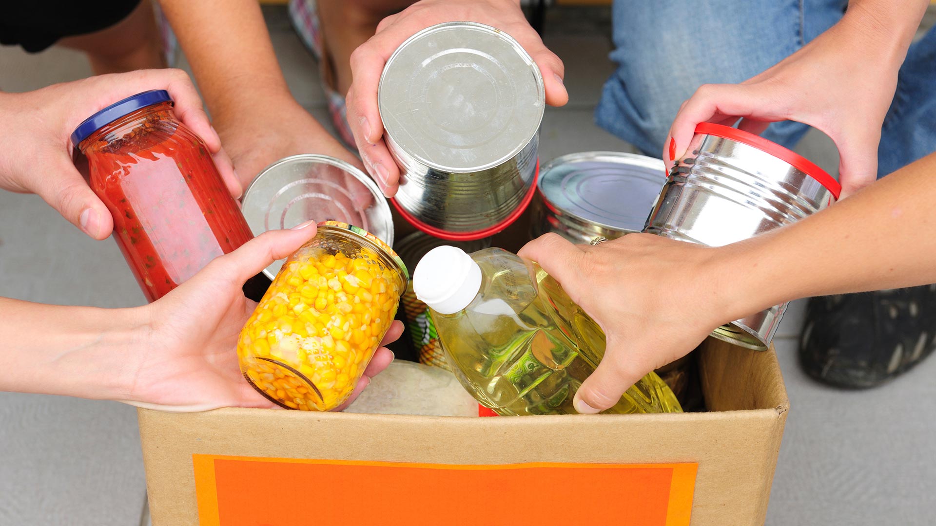 Campaña de donación de alimentos